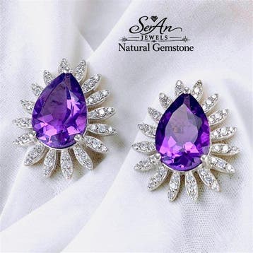 Sans prix de réserve - Boucles doreilles cocktail Argent,