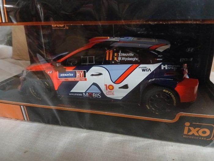 IXO 1:18 - Modelauto - Hyundai i20 N Rally1 Rally Sweden, Hobby en Vrije tijd, Modelauto's | 1:5 tot 1:12