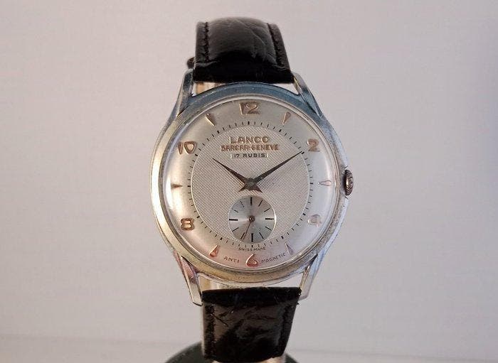 Lanco - Sarcar - Jumbo - Sans prix de réserve - Homme -, Handtassen en Accessoires, Horloges | Heren