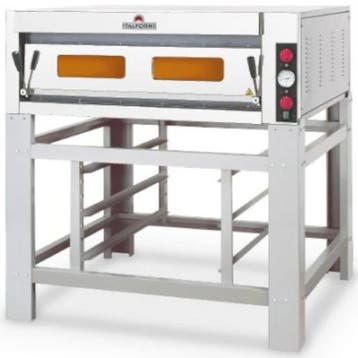 Pizzaoven | TK | Elektrisch | 1 Bakkamer | 0°C/450°C | 400V, Verzenden, Nieuw in verpakking