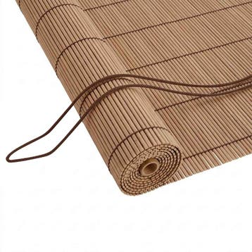 vidaXL Rolgordijn Bruin 160 x 220 cm Bamboe, Verzenden