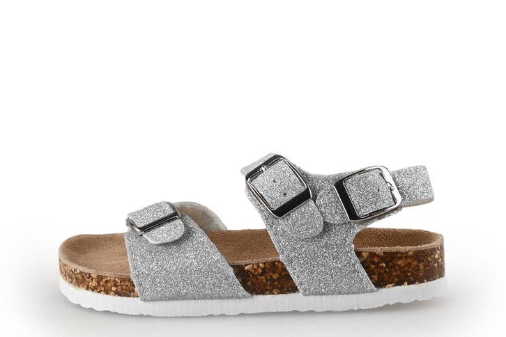 Colors of California Sandalen Meisjes in maat 26 Zilver, Kinderen en Baby's, Kinderkleding | Schoenen en Sokken, Jongen of Meisje