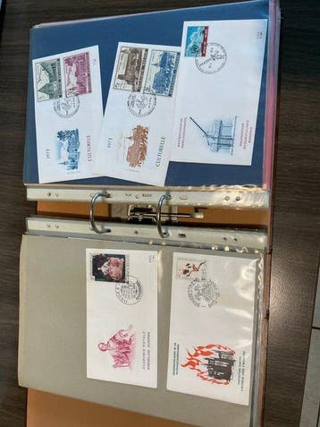 België 1971/1975 - België 1971~1975 145 Fist day covers FDC