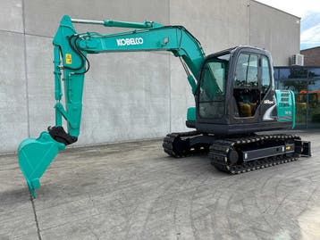 Online veiling - Kobelco - 2013 - SK75-8 -, Ophalen