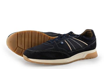 Bufflox Veterschoenen in maat 46 Blauw, Kleding | Heren, Schoenen, Zo goed als nieuw, Bufflox, Veterschoenen, Verzenden