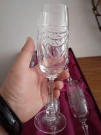 Artisanat de Lorraine - Flûte à champagne (6) - Cristal,