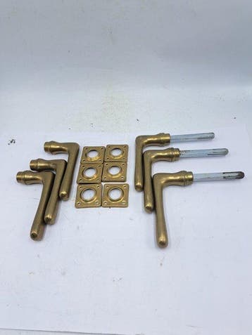 Antique Poignée de porte - 1960-1970 - 3 poignées de porte, Antiquités & Art