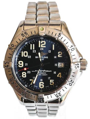 Breitling - Superocean - A17040 - Homme - 2000-2010, Handtassen en Accessoires, Horloges | Heren, Nieuw