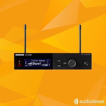 Shure SLXD4+ Ontvanger G65 (470 – 606 MHz), Zangmicrofoon
