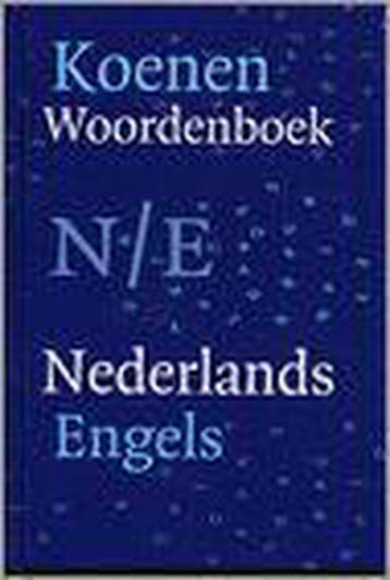 Koenen handwoordenboek Nederlands-Engels 9789066486317, Boeken, Gelezen, Verzenden, Nederlands, K. ten Bruggencate