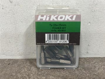 Veiling - 15x Hikoki powerbit TX-25 10-pack, Bricolage & Construction