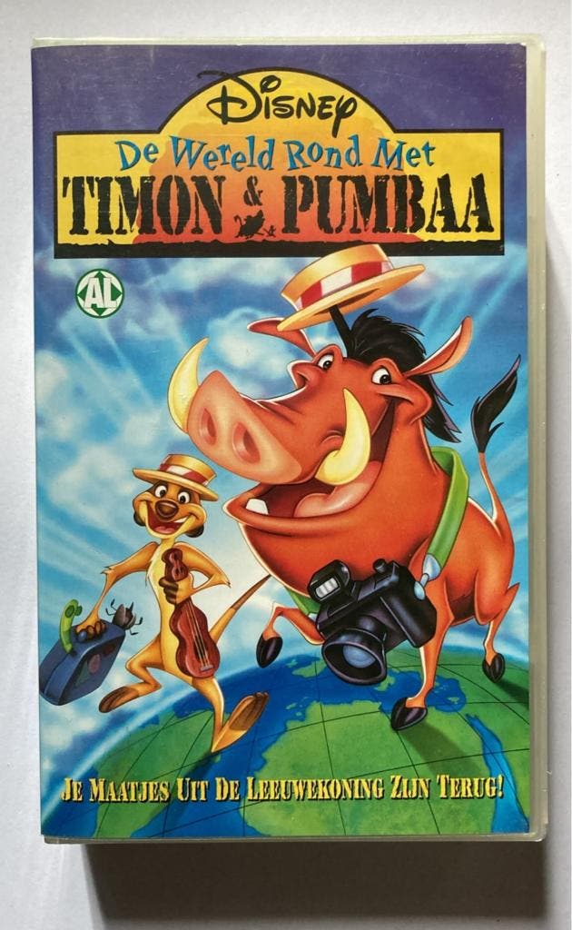 AROUND THE WORLD WITH TIMON AND PUMBAA (VHS), CD & DVD, VHS | Film
