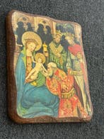 Icoon - Geboorte van Christus - Hout