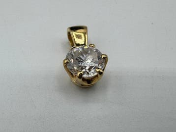 Pendentif - 18 carats Or jaune - 0.95ct. tw. Diamant