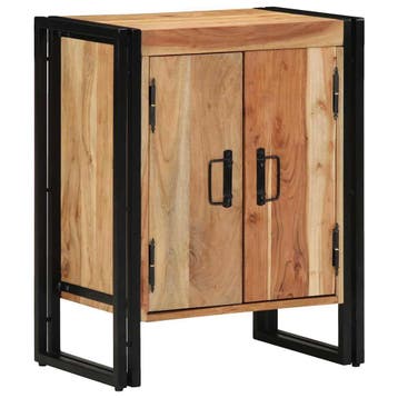 vidaXL Schoenenkast 56 x 35 x 70 cm Massief acaciahout Bruin, Verzenden, Nieuw