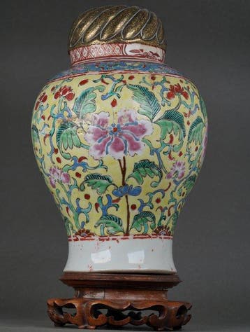 Vaas - Porselein - China - Daoguang (1821-1850) - Nyonya
