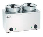 Bain Marie | Hotpot | RVS | 2x 3.5L | 230V |, Verzenden, Nieuw in verpakking