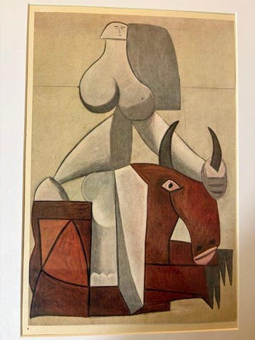 Pablo Picasso (1881-1973), after - Lenlèvement dEurope