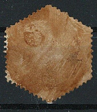 Pays-Bas 1877 - Timbre-télégramme TG 11 avec surcharge, Gestempeld