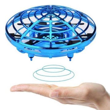 Mini RC UFO Drone Quadcopter Helikopter Speelgoed Goud, Verzenden, Nieuw