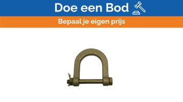 Bieden: JRC BP-0-58 Bronze Shackle Marine Hardware MPXP0023W, Watersport en Boten, Ophalen of Verzenden, Nieuw