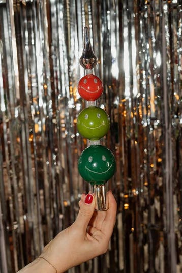 Yup in de boom Piek Smiley Zilver, Diversen, Kerst, Ophalen of Verzenden, Nieuw