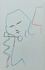 Jean Cocteau (1889-1963) - La Voix Humaine - Les deux Garde, Antiek en Kunst