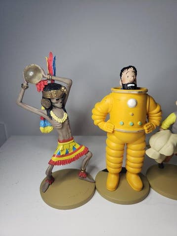 Moulinsart - Ensemble de 5 personnages - La collection