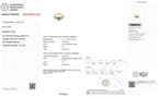 Zonder minimumprijs - Ring - 14 karaat Geel goud - 1.41ct., Nieuw