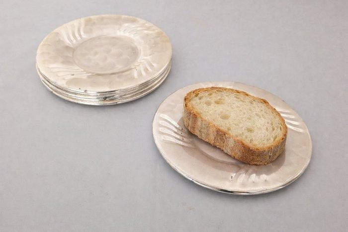 Martin Gold Silver - Tafelservies voor 6 (6) - Verzilverd -, Antiek en Kunst, Antiek | Meubels | Tafels