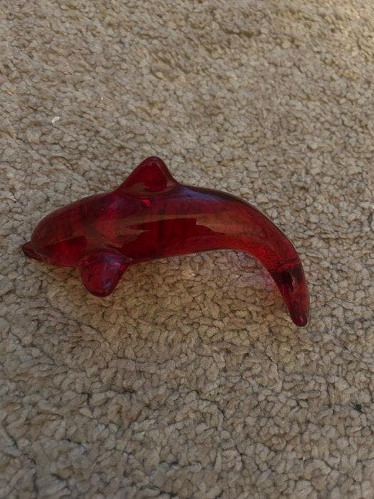 Daum - Beeldje - Daum dolphin figurines (3) - Kristal, Antiek en Kunst, Antiek | Glaswerk en Kristal