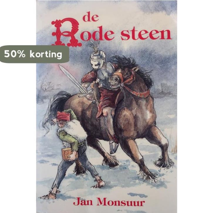 RODE STEEN 9789061403326 MONSUUR, Boeken, Kinderboeken | Jeugd | 13 jaar en ouder, Gelezen, Verzenden