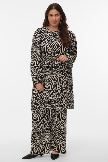 VERO MODA curve eco korte jurkS=42/44Maat 42/44 (L), Kleding | Dames, Verzenden, Nieuw, Maat 42/44 (L), Overige kleuren