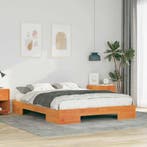 vidaXL Bedframe Bruin 160 x 200 cm, Verzenden