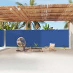 vidaXL Windscherm uittrekbaar 220x1200 cm blauw, Verzenden, Nieuw