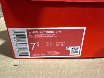 Nike - Dunk Low - Sneakers - Taille : EU 38.5 - Neuf avec, Nieuw