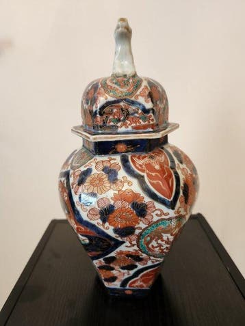 Vase - Porcelaine - Magnifique Imari japonaise p