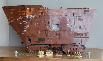 Lego MOC (My own creation) - Star Wars - Sandcrawler, Nieuw