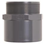 Pvc puntstuk 32/40mm x 1   PN16 (pvc draadeind), Verzenden, Nieuw