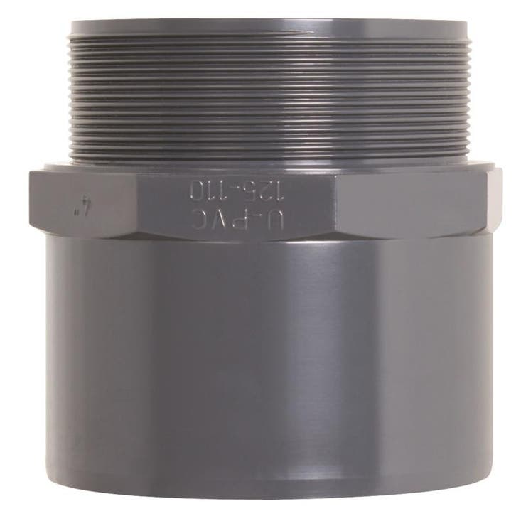 Pvc puntstuk 32/40mm x 1   PN16 (pvc draadeind), Jardin & Terrasse, Étangs, Envoi