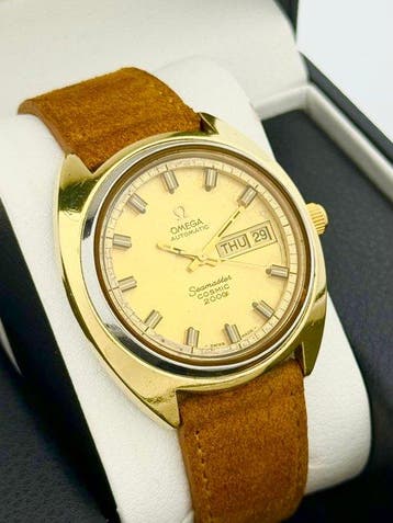Omega - Gold Capped Seamaster Cosmic 2000 Jumbo Cal.1022 -, Bijoux, Sacs & Beauté