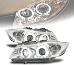 PHARES BMW E90 E91 05-08 ANGEL EYES FOND CHROMÉ, Verzenden, Neuf