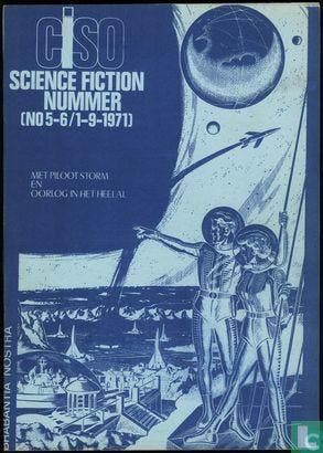 Ciso albums - Science fiction nummer - 1971, Verzenden, Bertran, Serge, Coenders, Kees, Laet, Danny De, Moor, Bob de, Nieuwstraten, Jilles Jan, Sprenger, Henk.
