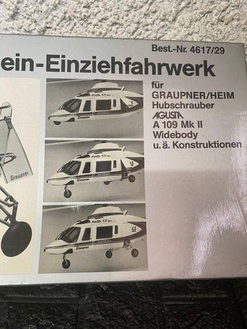 Graupner - Modelvliegtuig - Set carrello retrattile a tre, Hobby & Loisirs créatifs, Voitures miniatures | 1:5 à 1:12