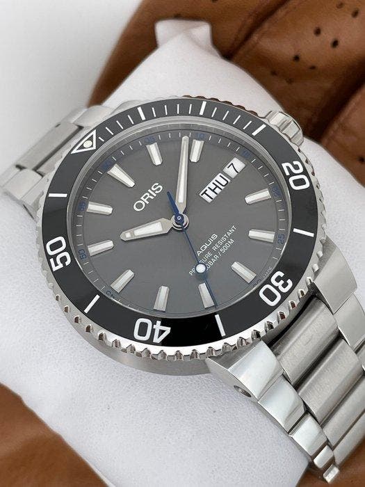 Oris - Hammerhead Limited Edition - 01 752 7733 4183-Set MB, Handtassen en Accessoires, Horloges | Heren