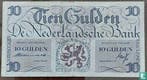 10 gulden Nederland 1945 - 1945, Timbres & Monnaies, Billets de banque | Pays-Bas, Verzenden, Los biljet