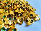 Lego Stenen - City - Lego custom chrome green leaves - 147