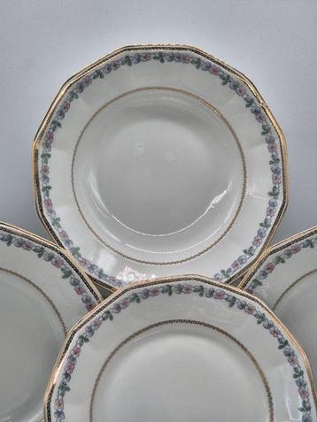 Eetservies - Schlaggenwald – Teller-Set (12-teilig) –, Antiek en Kunst