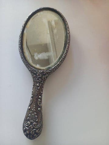 Henry Matthews - Handspiegel - .925 zilver - Zeldzame