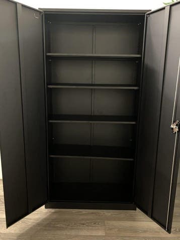 Archiefkast - Dossierkast - Met slot - 200 x 100 x 40 cm, Huis en Inrichting, Kasten | Roldeurkasten en Archiefkasten, 100 tot 150 cm